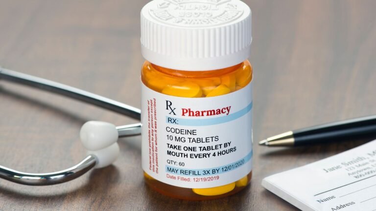 Codein Tabletten zur effektiven Schmerzlinderung in Originalverpackung