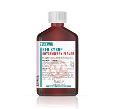 TEK.LEAN Red Syrup (8oz)